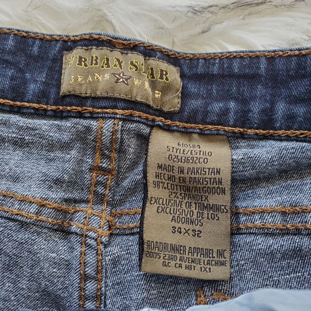 Urban Star Men's Straight Jean - Picture 4 of 8